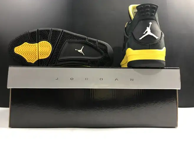 Cheap LUCY 4 Air Thunder Retro Jordan 308497-008 0503